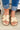 Elio Square Toe Sandals - Beige Raffia