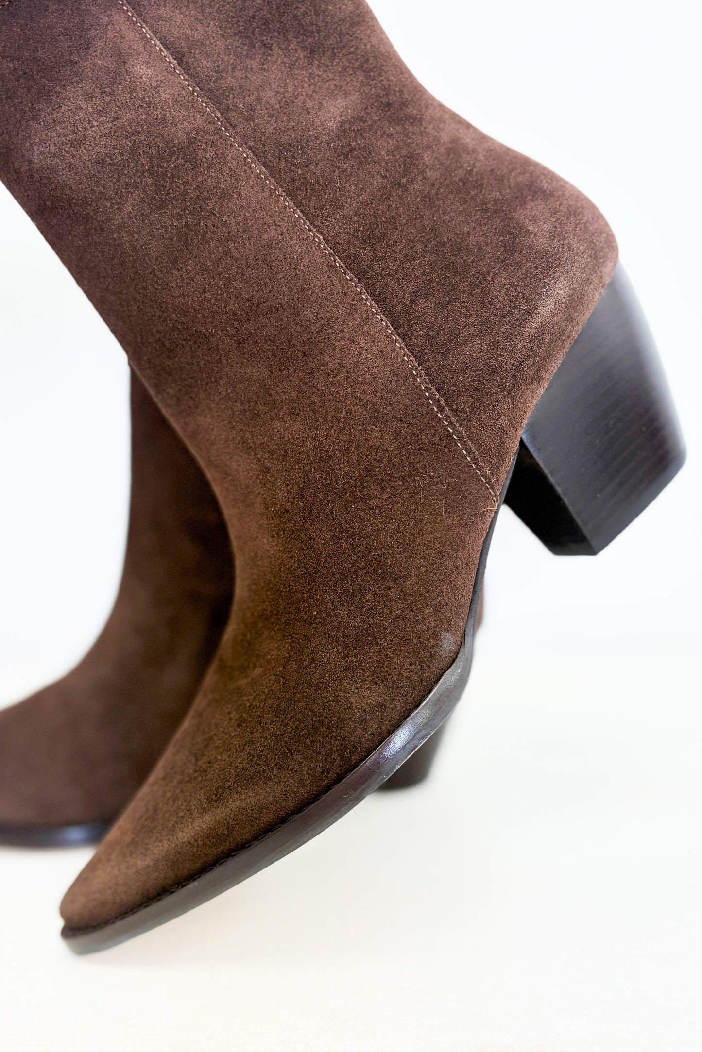 Caty Anklet Booties - Choco