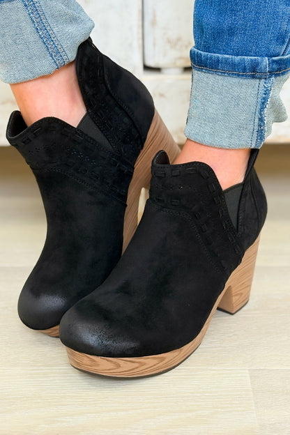 Pam Heeled Booties - Black