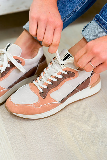 Tag Sneakers - Dusty Rose