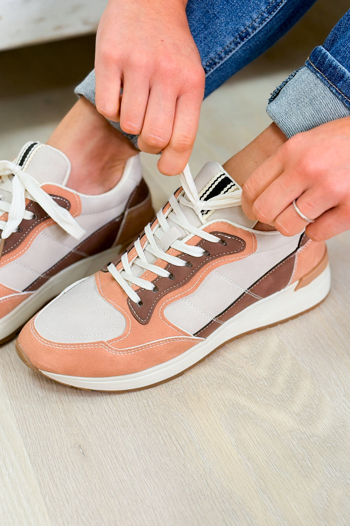 Tag Sneakers - Dusty Rose