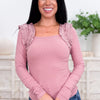 Fluttering Charm Ruffle Top