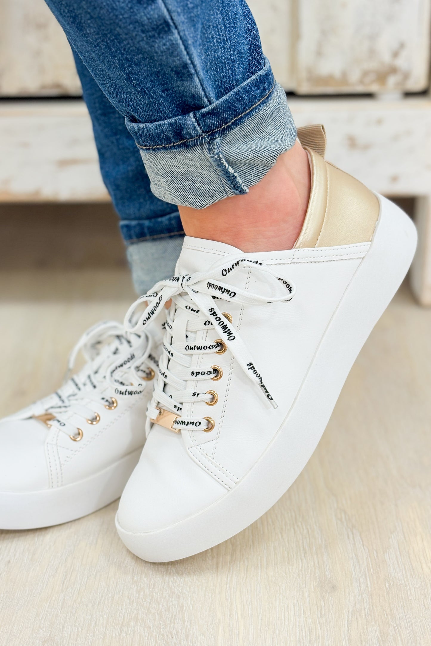 Shauna Sneakers - Gold Comb