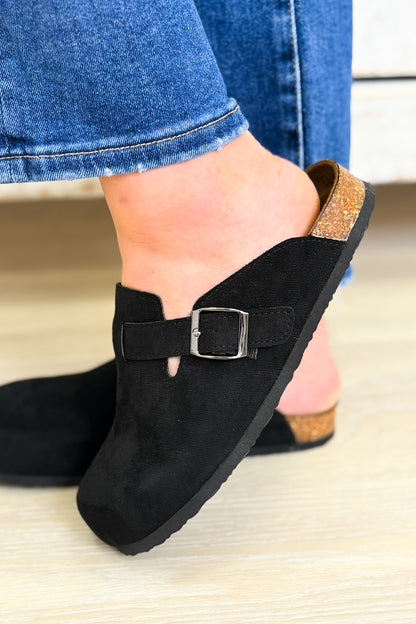 Bria Mule Shoes - Black