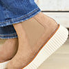 Sweet Platform Ankle Boots - Taupe