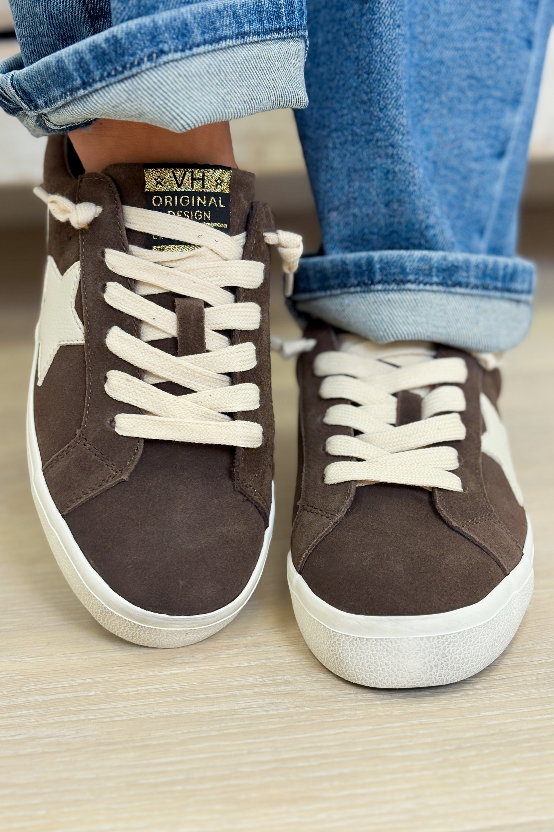 Vintage Havana Large Sneakers - Chocolate