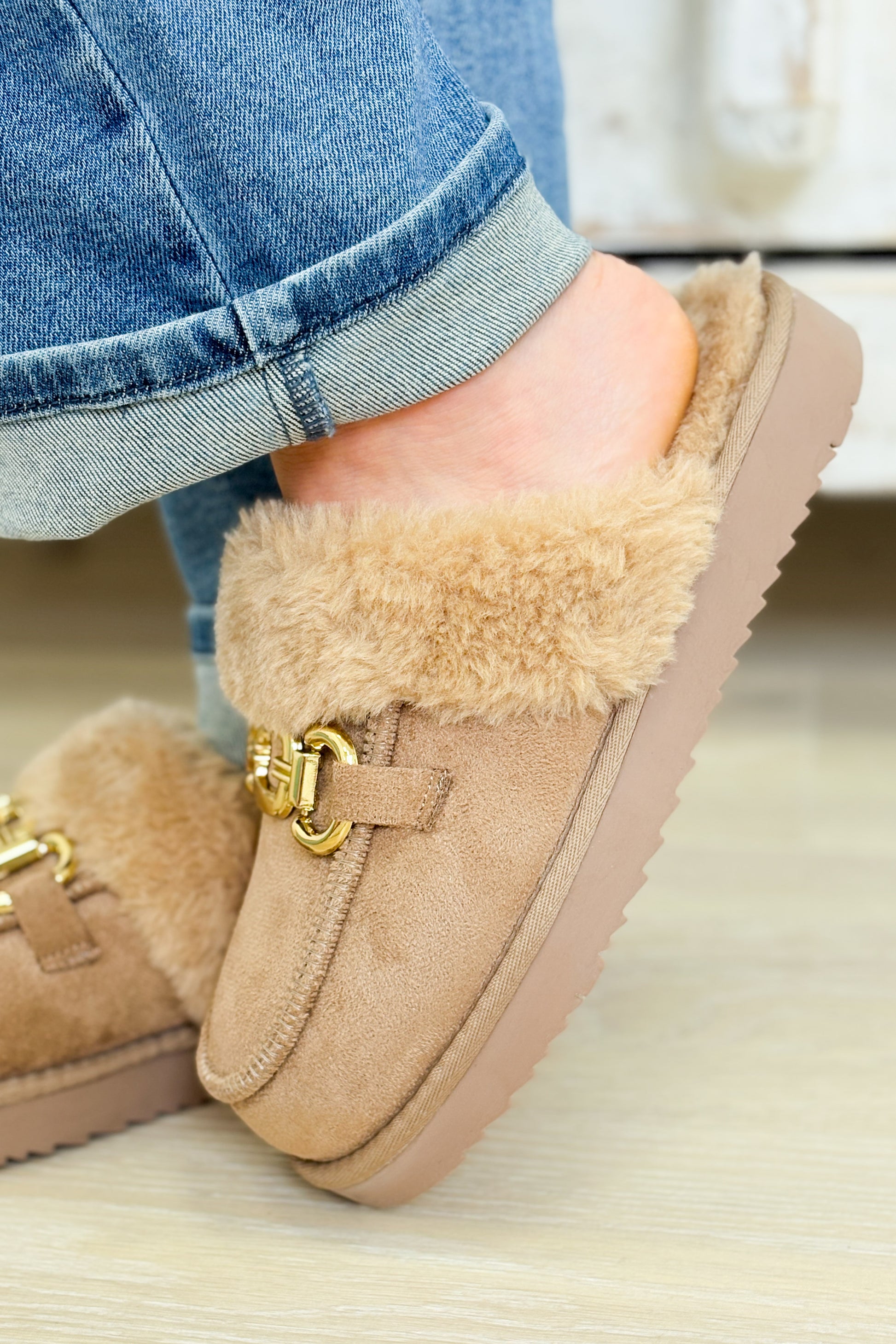Davos Mules - Taupe