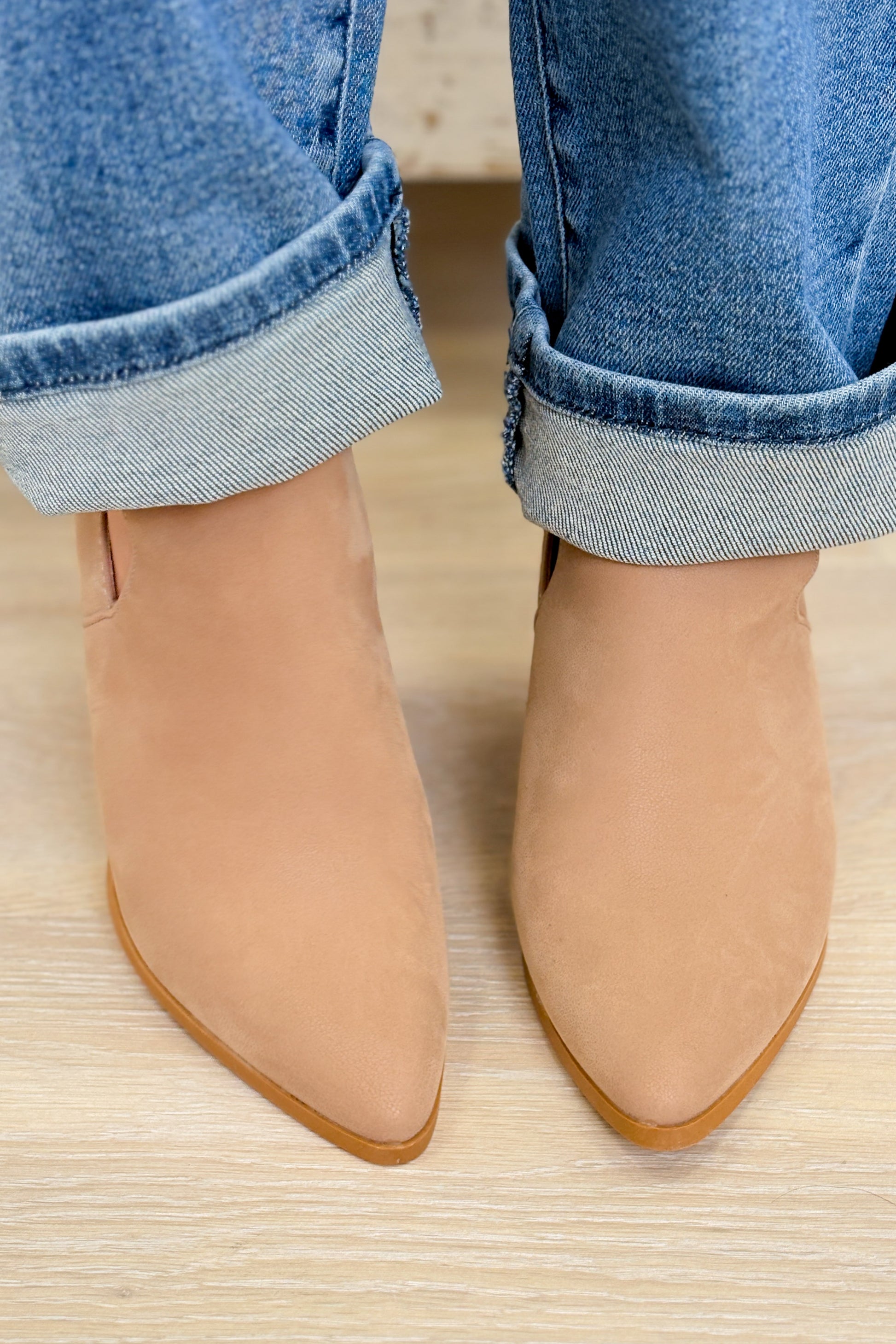Rigid Transition Booties - Light Taupe