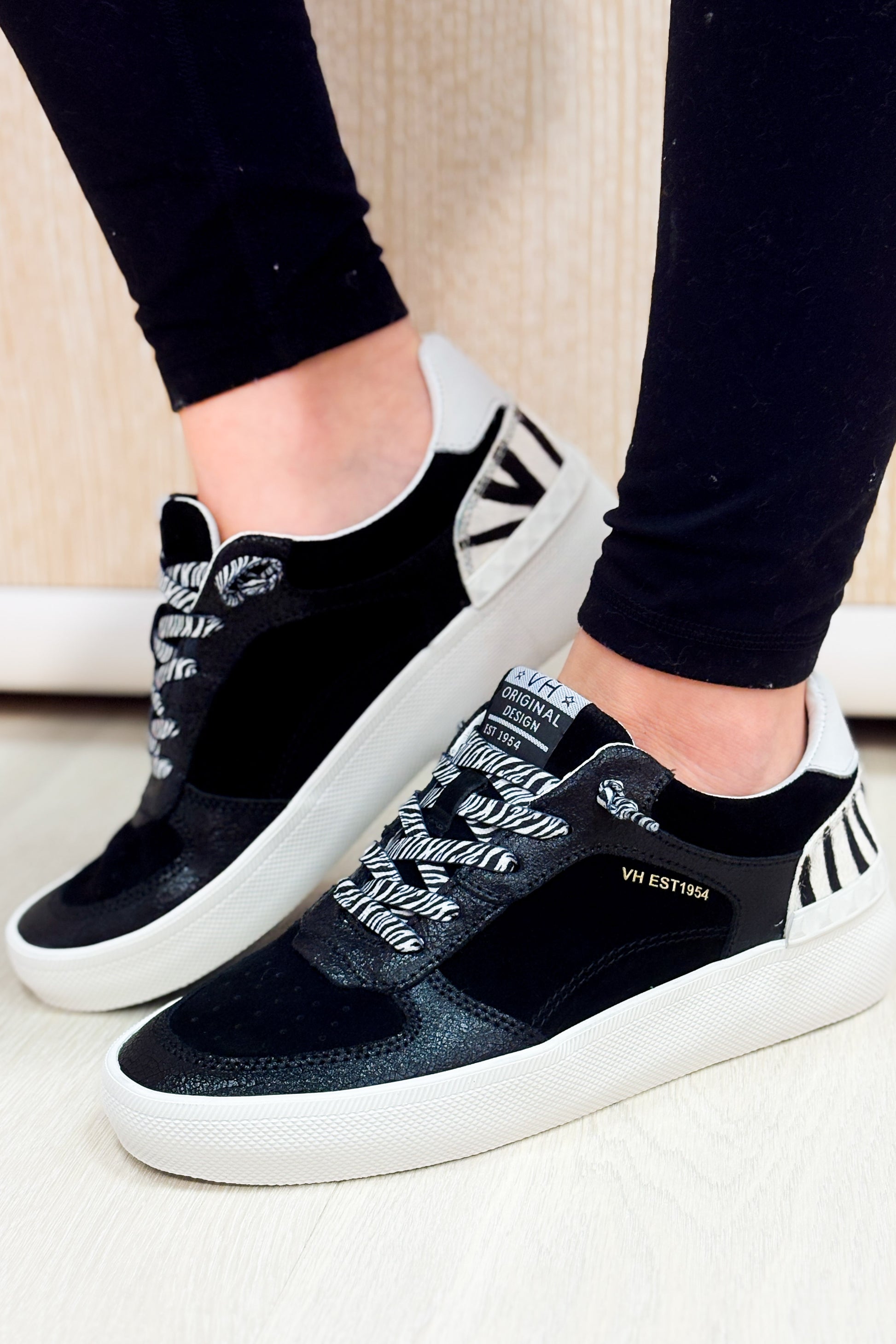 Vintage Havana Tempo Sneakers - Black Zebra