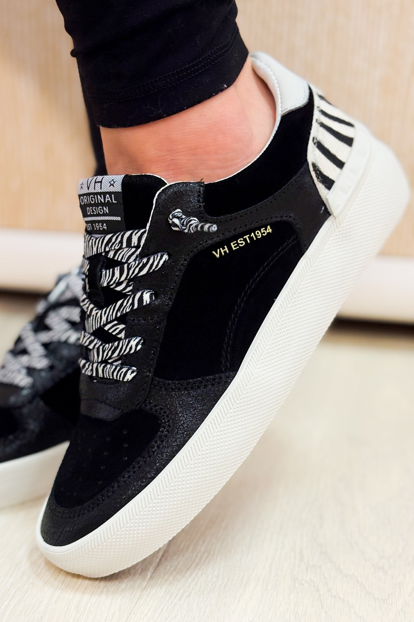 Vintage Havana Tempo Sneakers - Black Zebra