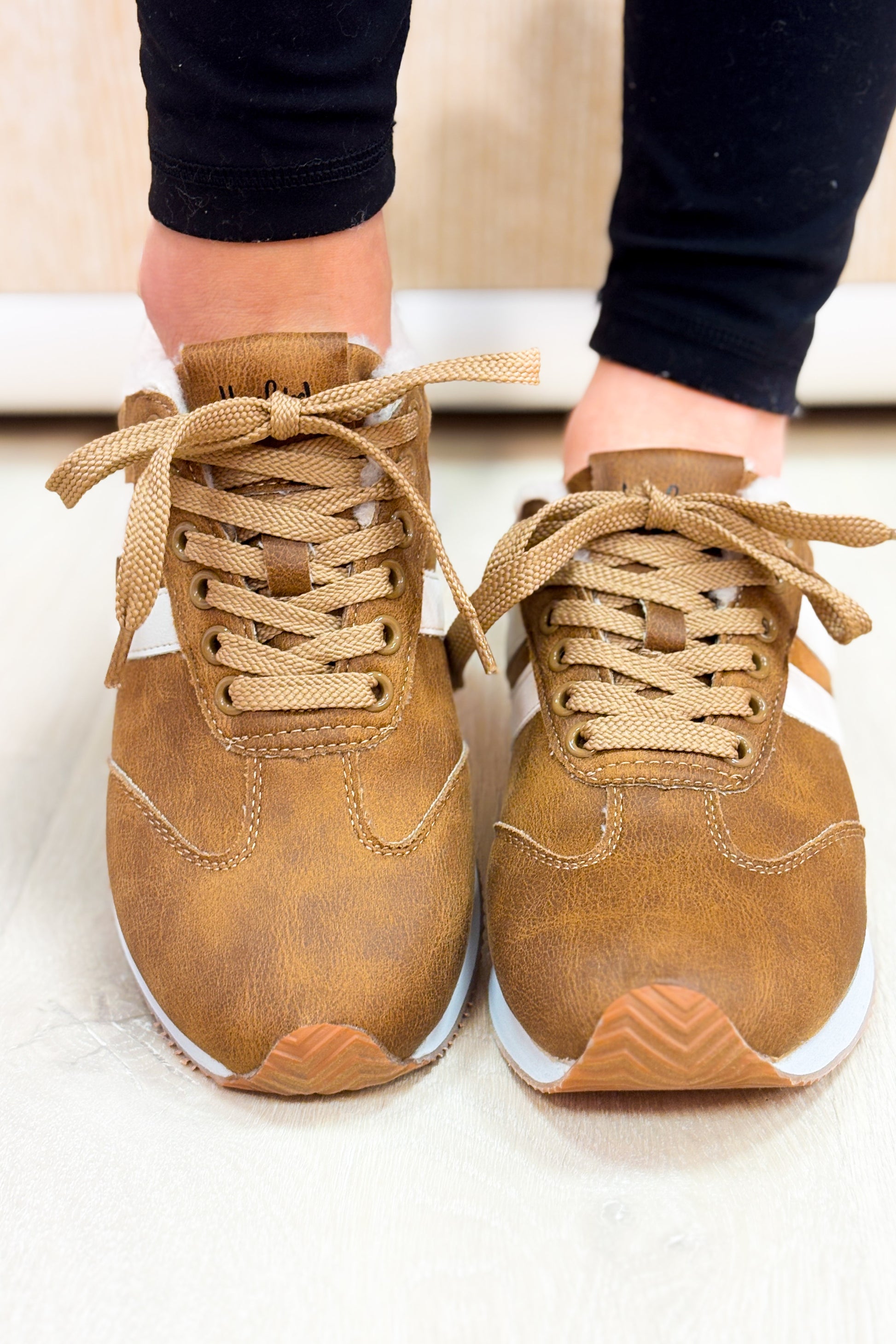 Corky's Jet Leg Sneakers - Washed Cognac