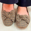 Corky's Sugar Rush Flats - Black Tan Houndstooth
