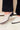 Gina Pointed Black Heel Mules - Bone