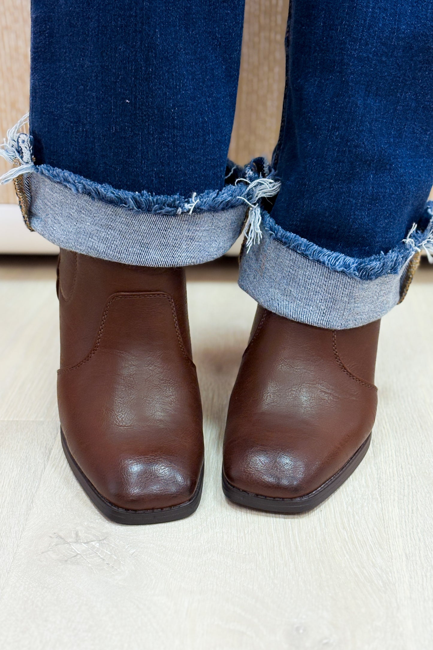 Cammy Ankle Booties - Whiskey