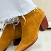 Caty Anklet Booties - Fawn Suede