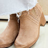 Pam Heeled Booties - Taupe
