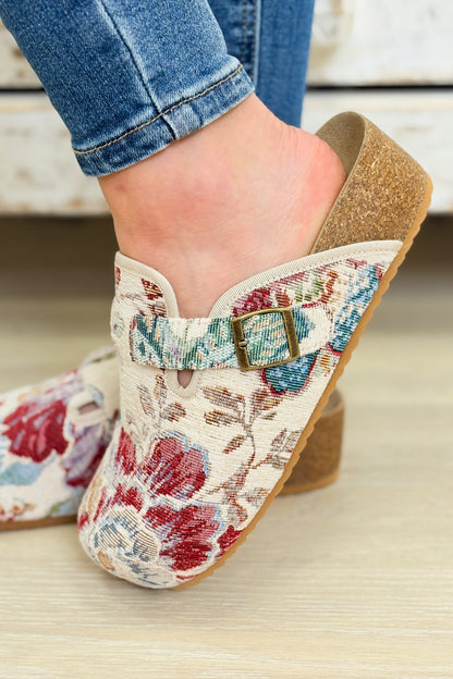 MIA Qwest Mule Shoes - Beige Taupe