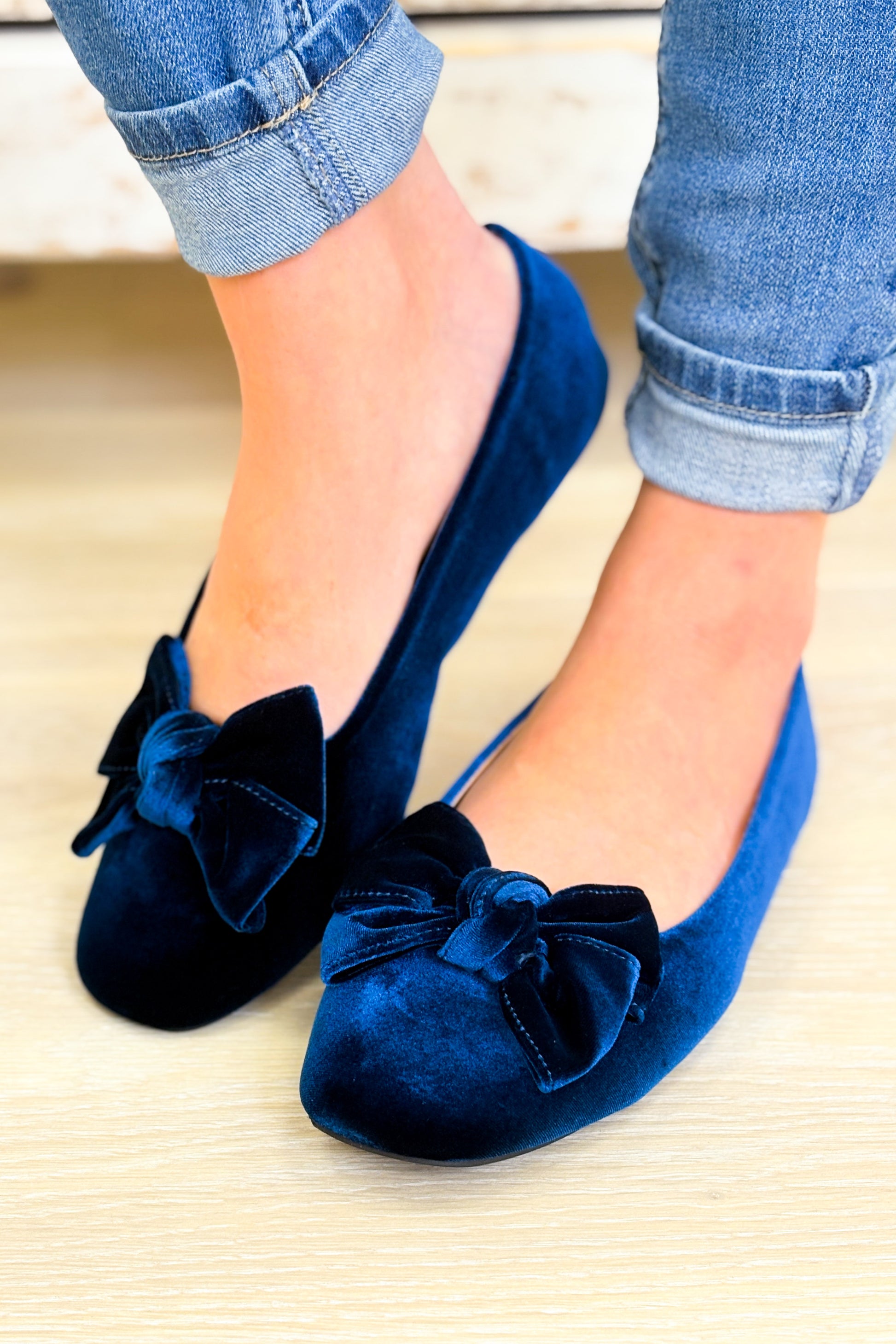 Corky's Sugar Rush Flats - Teal Velvet