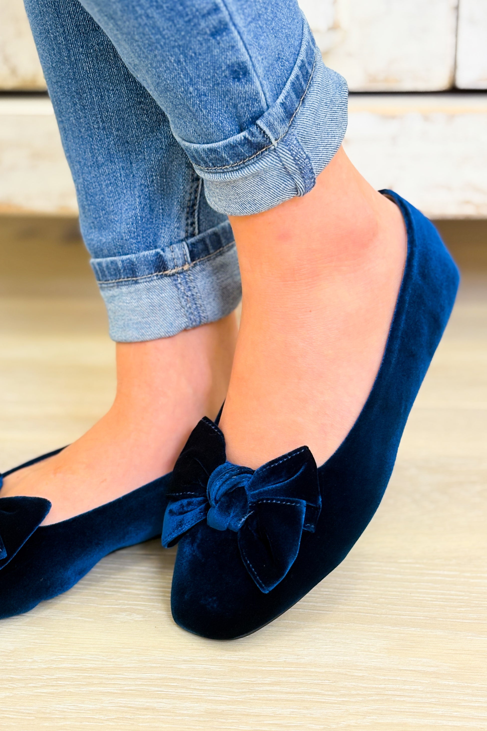 Corky's Sugar Rush Flats - Teal Velvet