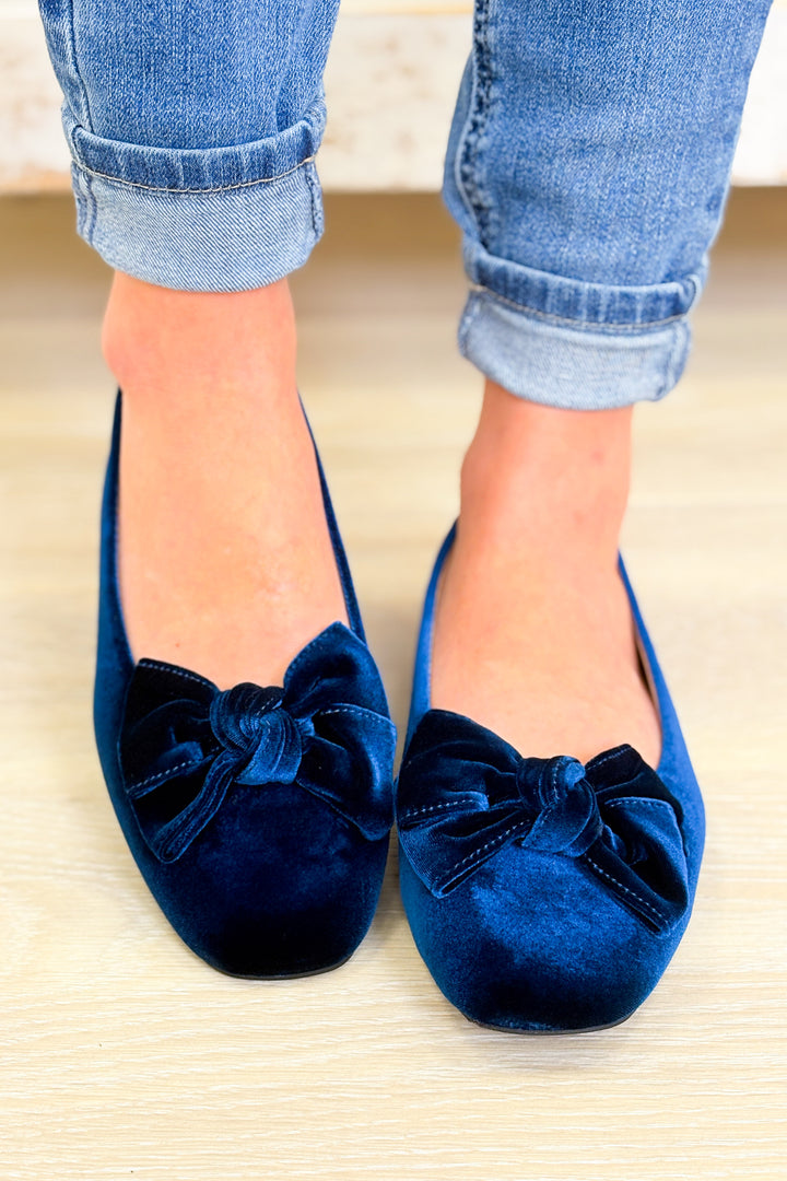 Corky's Sugar Rush Flats - Teal Velvet
