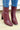 Palm Dressy Booties - Wine