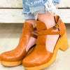 Advanced Strap Up Clogs - Tan