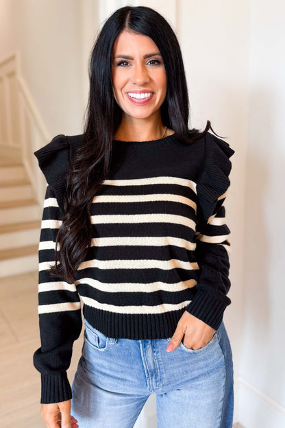 Just A Little Pop Sweater Top