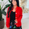 Candy Cane Cozy Cardigan