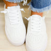 Vintage Havana Val Platform Sneakers - White Pearl