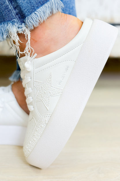 Vintage Havana Val Platform Sneakers - White Pearl