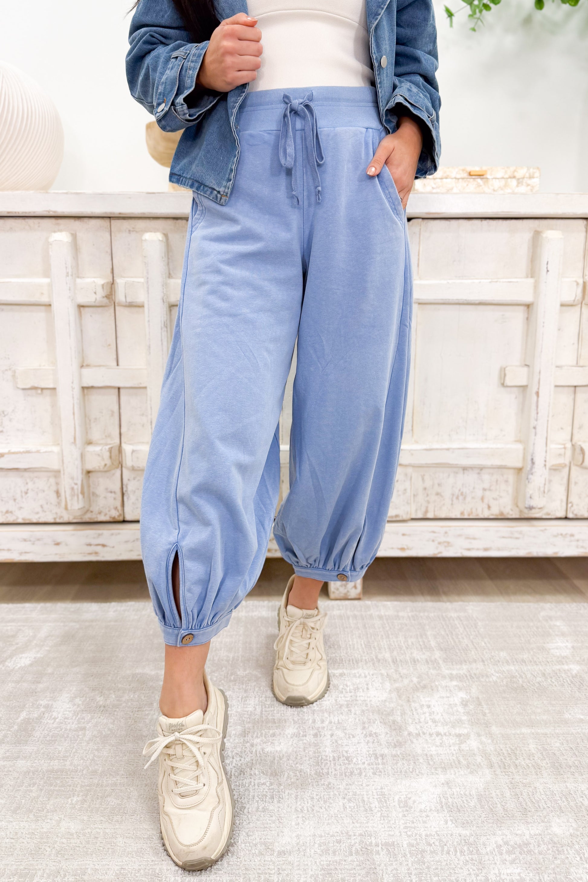 Bubbly Sensation Jogger Pants - 3 Colors!