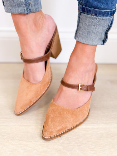 Corky's Sober Up Heels - Tobacco Combo