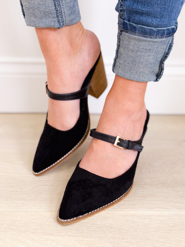 Corky's Sober Up Heels - Black Combo