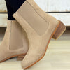 Effie Chelsea Booties - Taupe