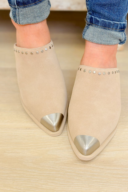 MIA Dixi Shoes - Sand Cow Suede