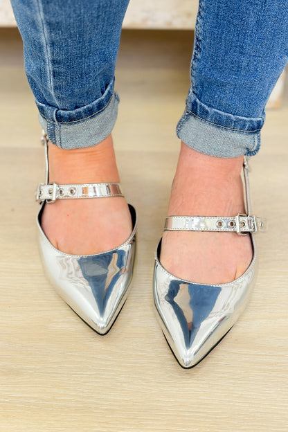 MIA Aree Shoes - Silver Black