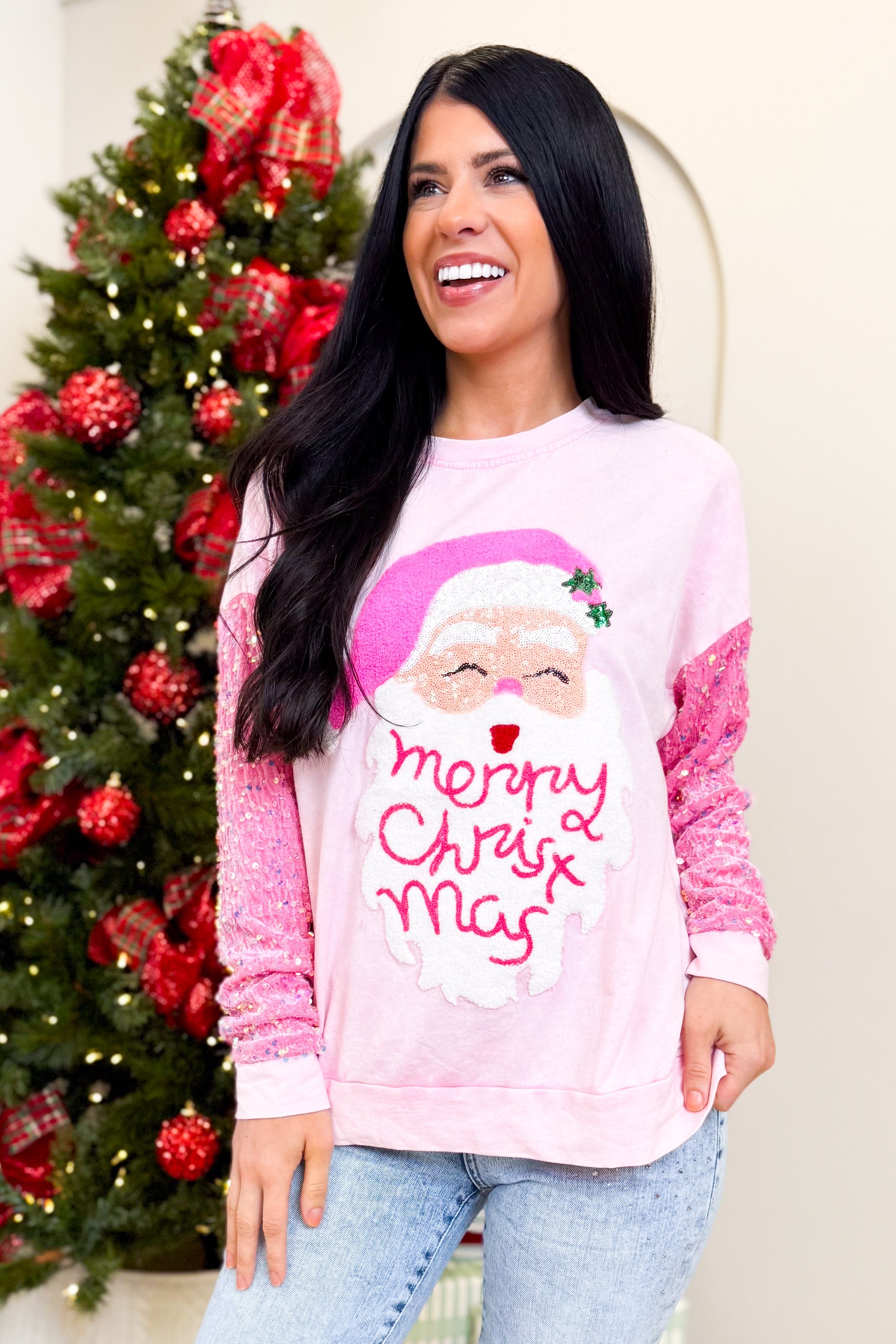 Merry Christmas Santa Pullover