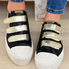 Vintage Havana Retro Sneakers - Black