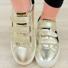 Vintage Havana Ally Sneakers - Washed Gold Black