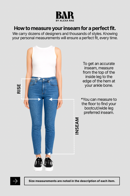 Grace & Grit By Vervet - Double Cuffed Barrel Jeans