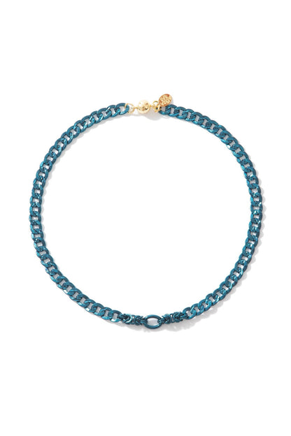 Ride The Wind Necklace - Liquid Metallic Peacock