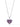 Iconic Love Necklace - Silver Lilac