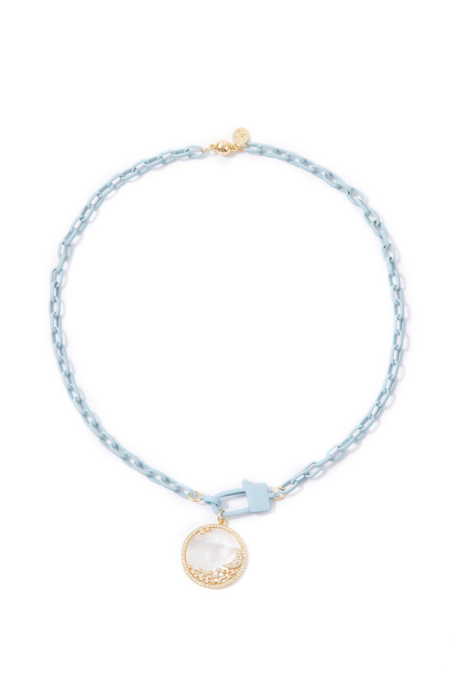 Pastel Dream Necklace - Matte Pastel Blue