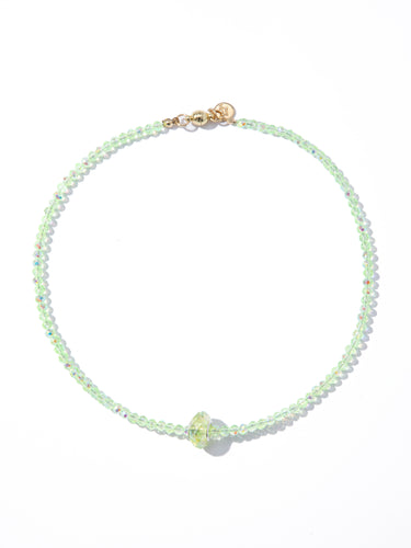 In The Summertime Necklace - Neon Lemon