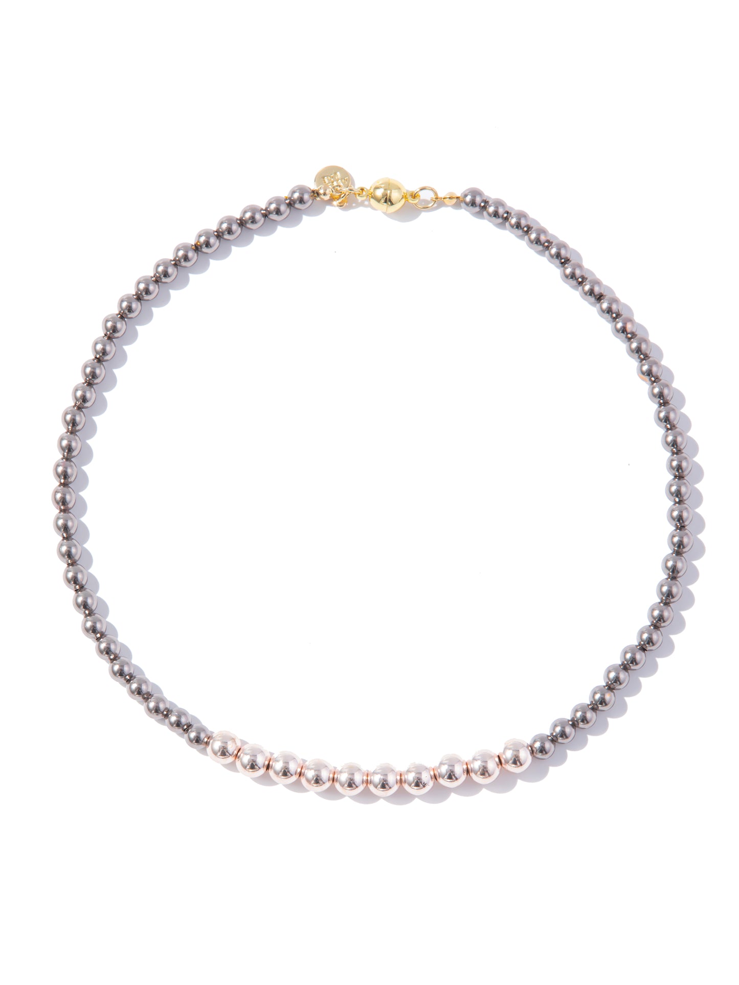 Intergalactic Necklace - Metallic Platinum Coconut
