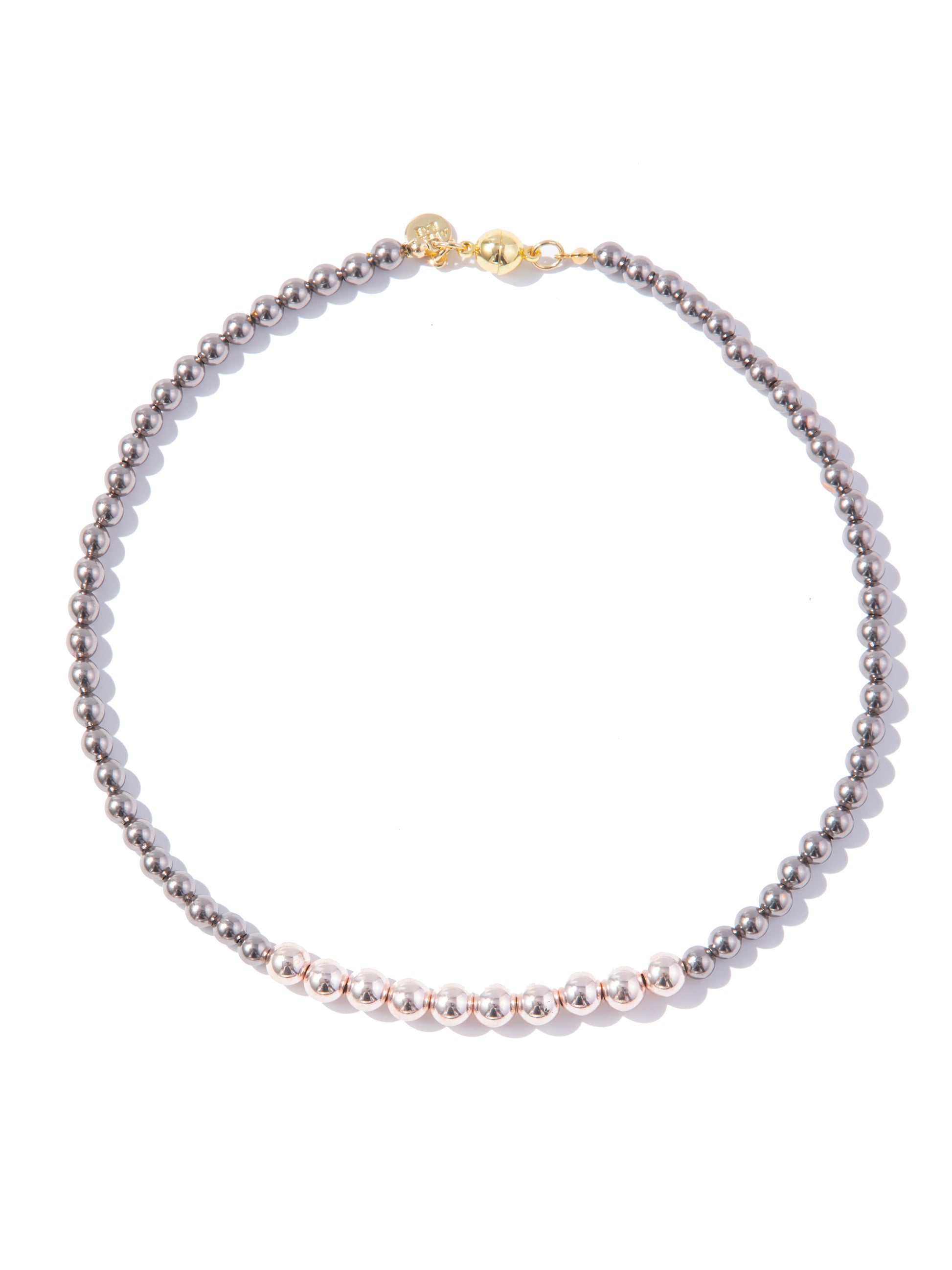 Intergalactic Necklace - Metallic Platinum Coconut