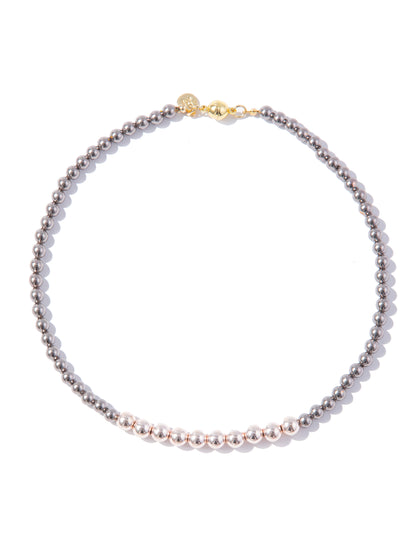 Intergalactic Necklace - Metallic Platinum Coconut