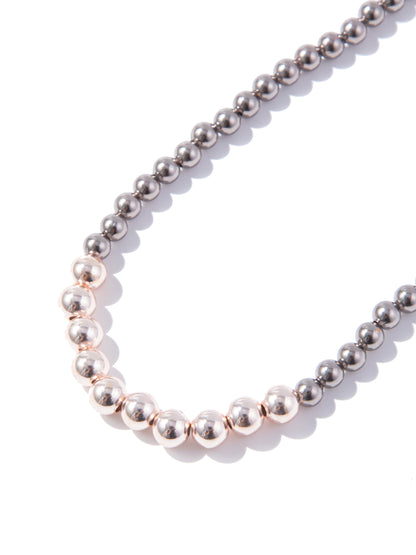 Intergalactic Necklace - Metallic Platinum Coconut
