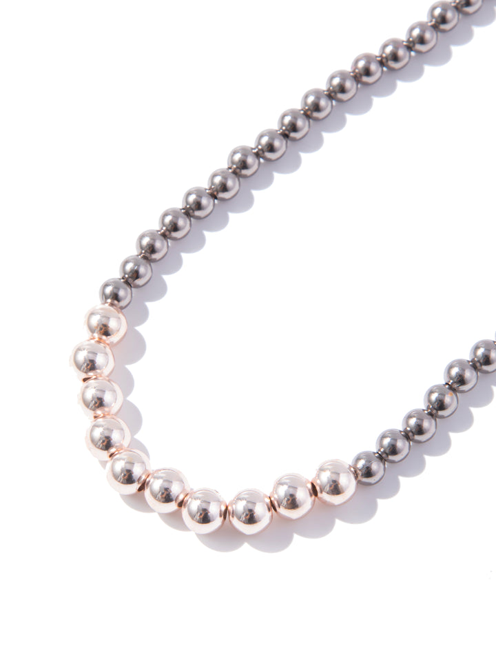 Intergalactic Necklace - Metallic Platinum Coconut