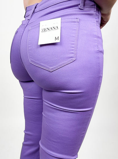 Zenana High Rise Bootcut Denim Pants